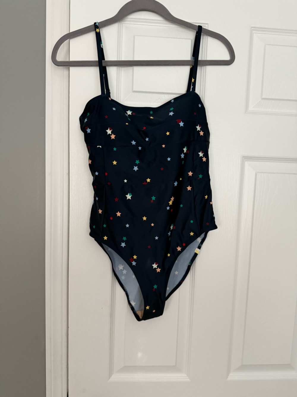 Summersalt Oasis One Piece Swimsuit in Stars Navy Blue- size 6 NWT - Picture 2 of 3